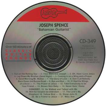 CD Joseph Spence: Bahamian Guitarist: Good Morning Mr. Walker