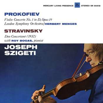 6CD/Coffret Joseph Szigeti: The Mercury Masters