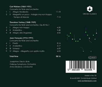 CD Odense Symfoniorkester: Concertos By Carl Nielsen, Theodoor Vehey, Jean Françaix