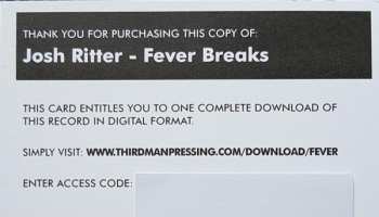 LP Josh Ritter: Fever Breaks CLR | LTD