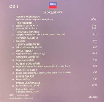 14CD/Coffret Joshua Bell: Complete Decca Recordings