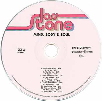 CD Joss Stone: Mind Body & Soul