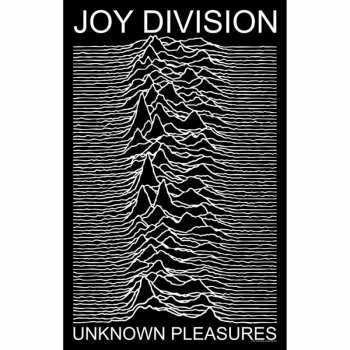 Merch Joy Division: Poster textile Unknown Pleasures