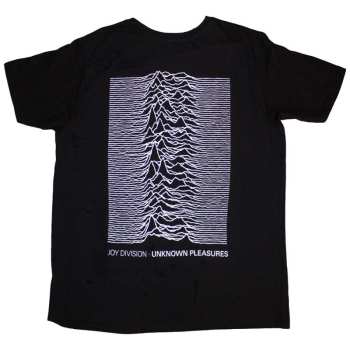Marchandises Joy Division: Joy Division Unisex T-shirt: Pulsar Pocket Wave (back Print) (small) S