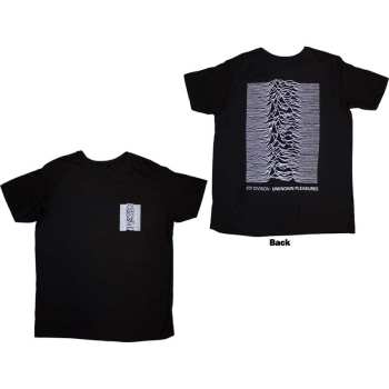 Marchandises Joy Division: Joy Division Unisex T-shirt: Pulsar Pocket Wave (back Print) (small) S