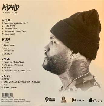 2LP Joyner Lucas: ADHD LTD | CLR