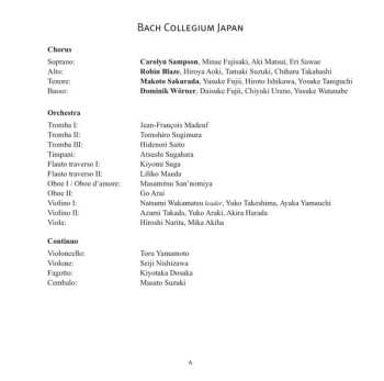 SACD Johann Sebastian Bach: Secular Cantatas, Vol. 10 'Cantatas Of Contentment' (BWV 30a, 204)