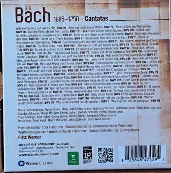 20CD/Coffret Johann Sebastian Bach: Cantatas
