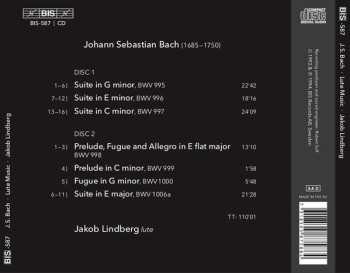 2CD Johann Sebastian Bach: Lute Music
