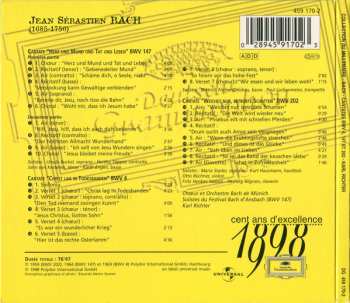 CD Johann Sebastian Bach: Cantates Célèbres BWV 4, BWV 202 Et BWV 147 "Jésus Que Ma Joie Demeure"