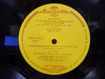 LP Johann Sebastian Bach: Flute Sonatas