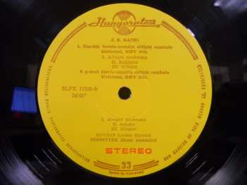 LP Johann Sebastian Bach: Flute Sonatas