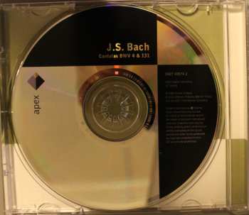CD Johann Sebastian Bach: Cantatas BWV 4 & BWV 131
