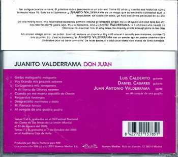 CD Juanito Valderrama: Don Juan (El Recital De La Unión - Agosto 2000)