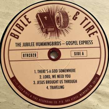 LP The Jubilee Hummingbirds: Gospel Express
