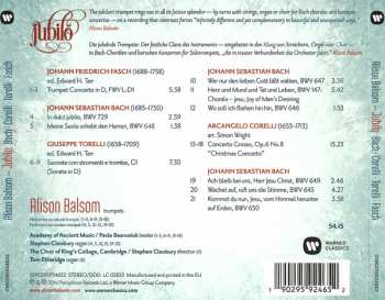 CD Alison Balsom: Jubilo (Bach, Corelli, Torelli, Fasch)