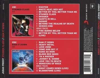 2CD Judas Priest: Double Pack: Stained Class / Ram It Down