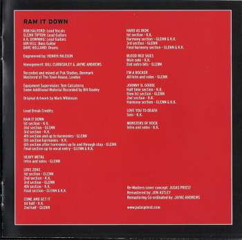 2CD Judas Priest: Double Pack: Stained Class / Ram It Down