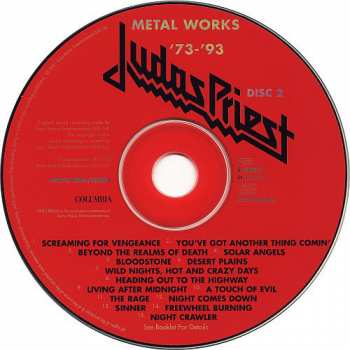 2CD Judas Priest: Metal Works '73-'93