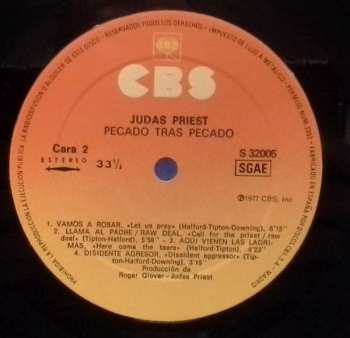 LP Judas Priest: Pecado Tras Pecado