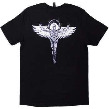 Marchandises Judas Priest: Judas Priest Unisex T-shirt: Angel Of Retribution Angel Rising (black) (back Print) (small) S