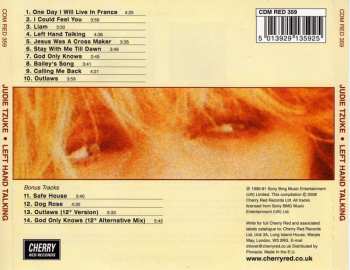 CD Judie Tzuke: Left Hand Talking