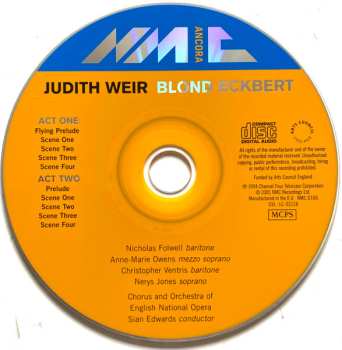 CD Judith Weir: Blond Eckbert