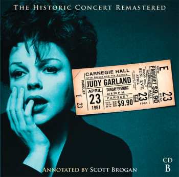 2CD Judy Garland: The Carnegie Hall Concert Remastered