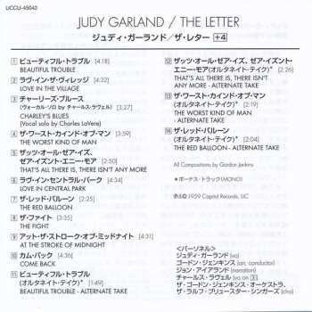 CD Judy Garland: The Letter