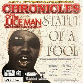 2LP Juicy J: Chronicles Of The Juice Man (Underground Album) CLR | LTD | NUM