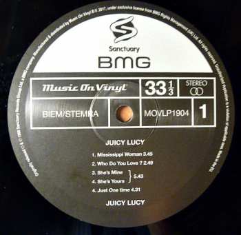 LP Juicy Lucy: Juicy Lucy