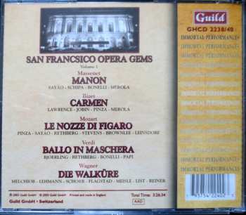 3CD Wolfgang Amadeus Mozart: San Francisco Opera Gems (Volume 1)