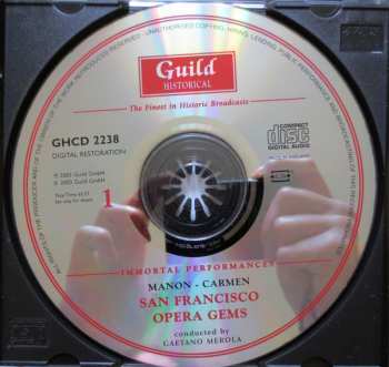 3CD Wolfgang Amadeus Mozart: San Francisco Opera Gems (Volume 1)