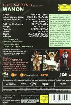 2DVD Daniel Barenboim: Manon