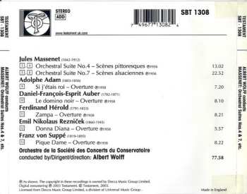 CD Orchestre De La Société Des Concerts Du Conservatoire: Scènes Pittoresques - Sccènes Alsaciennes