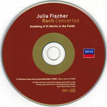 CD Johann Sebastian Bach: Bach Concertos