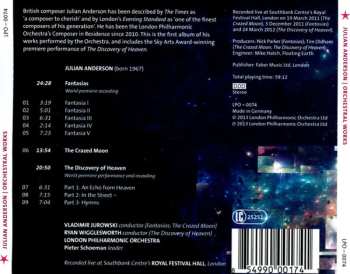 CD The London Philharmonic Orchestra: Fantasias / The Crazed Moon / The Discovery Of Heaven