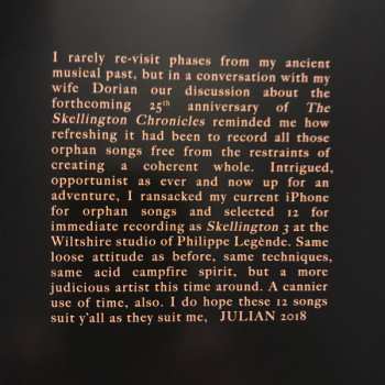 CD Julian Cope: Skellington 3 (The All-New 21st Century Adventures Of Skellington)