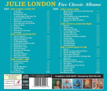 2CD Julie London: Five Classic Albums