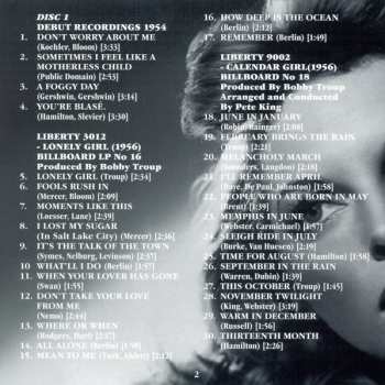 2CD Julie London: Lonely Girl (An Album Collection)