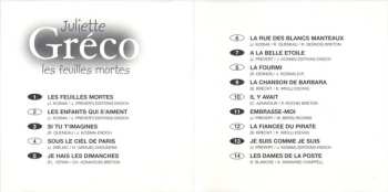 CD Juliette Gréco: Les Feuilles Mortes