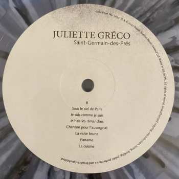 LP Juliette Gréco: Saint-Germain-des-Prés CLR