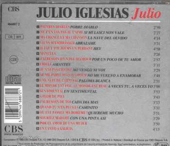 CD Julio Iglesias: Julio - 20 Chansons