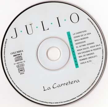 CD Julio Iglesias: La Carretera