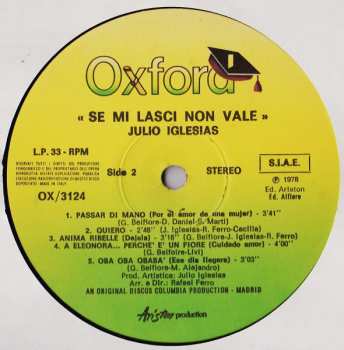 3LP/Coffret Julio Iglesias: Special