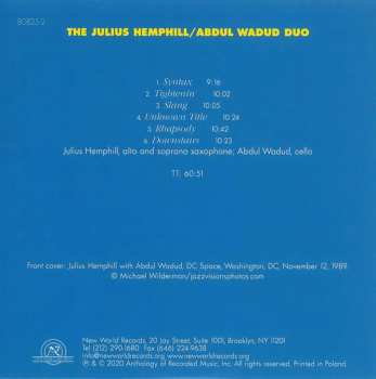 7CD/Coffret Julius A Hemphill: The Boyé Multi-National Crusade For Harmony (Archival Recordings (1977-2007))