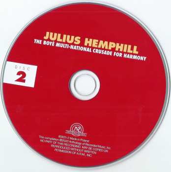 7CD/Coffret Julius A Hemphill: The Boyé Multi-National Crusade For Harmony (Archival Recordings (1977-2007))
