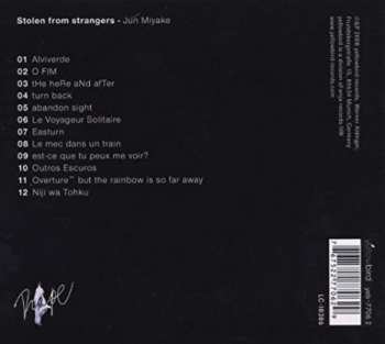 CD Jun Miyake: Stolen From Strangers