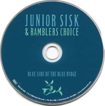 CD Junior Sisk & Ramblers Choice: Blue Side of the Blue Ridge