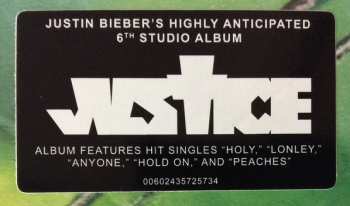 2LP Justin Bieber: Justice